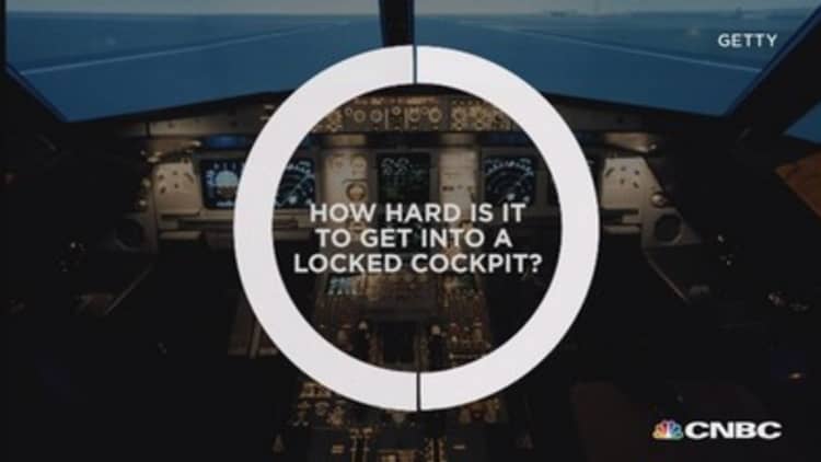 How hard is it to get into a locked cockpit?