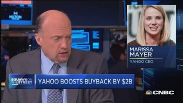 Cramer: Buy Yahoo stock