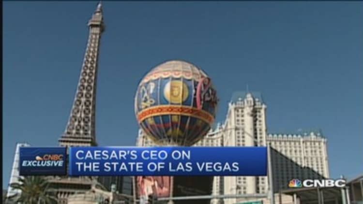 Las Vegas casino industry on the mend: Caesars CEO
