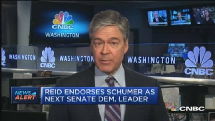 Sen. Reid endorses Schumer 