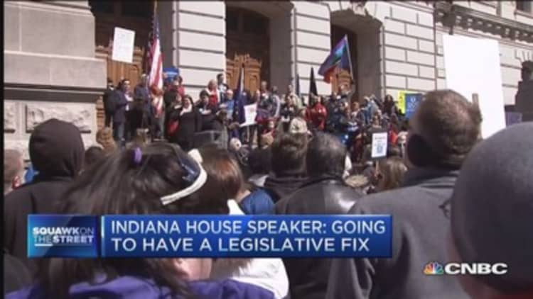 Indiana House Speaker on religious freedom law