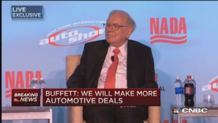 Warren Buffett's 'good Detroit welcome'