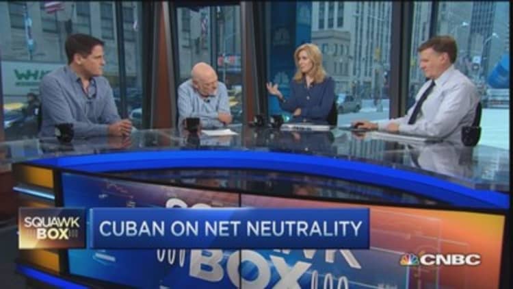 Net neutrality 'jump ball': Mark Cuban