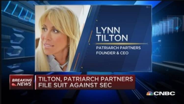 Lynn Tilton sues SEC