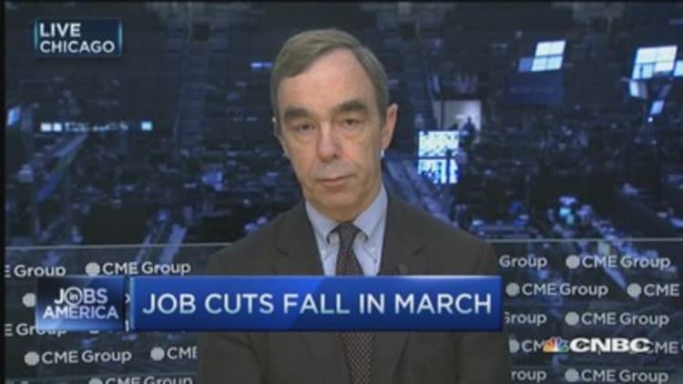Job cuts down 27% in March: Challenger