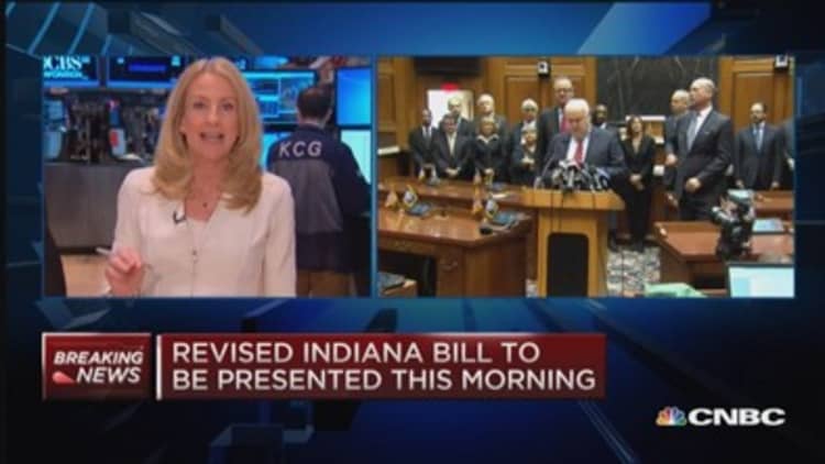 Indiana lawmakers seek to clarify RFRA