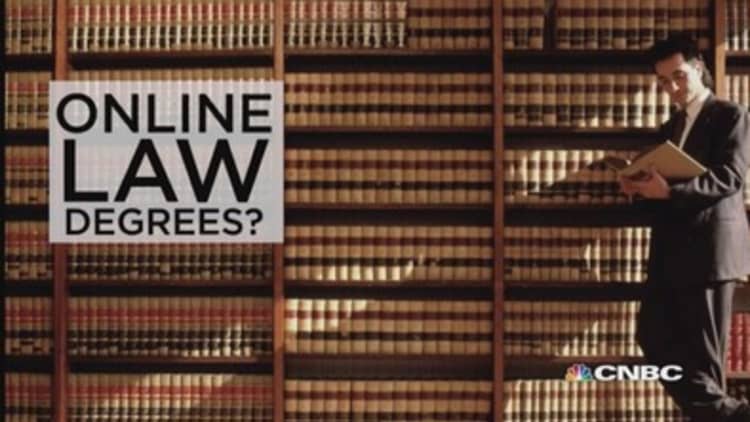 Obtain your law degree ... online? 