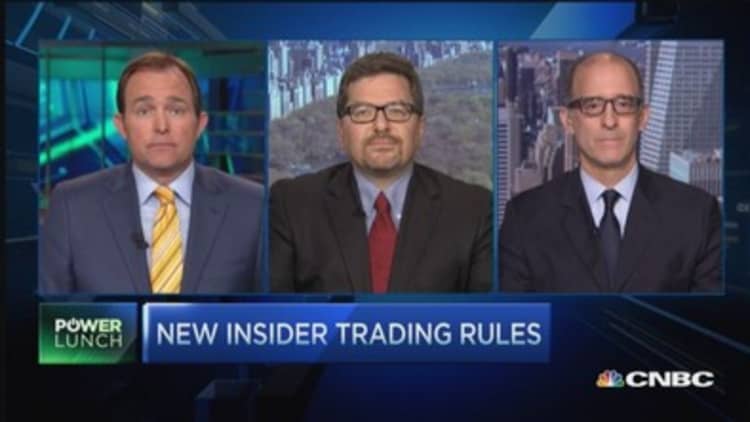 New insider trading rules 