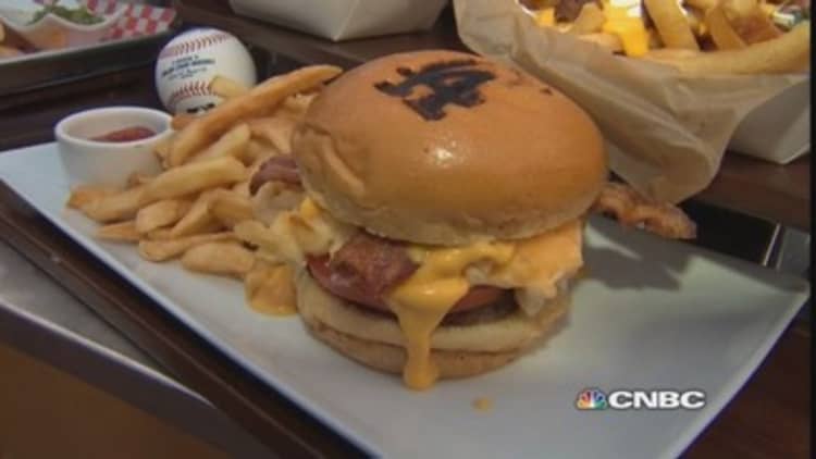 Move over dogs! New food at Chavez Ravine
