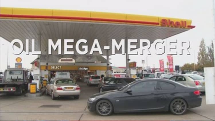 Shell's mega-merger
