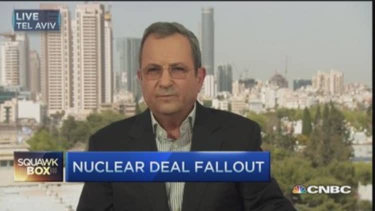 What Iran nuke deal means for Israel: Ehud Barak