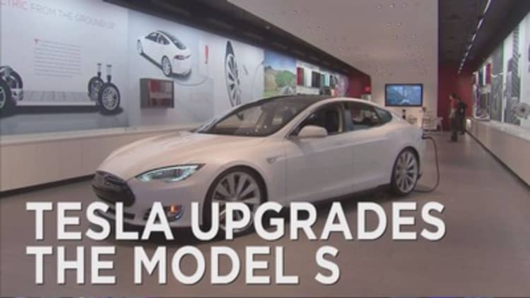 Tesla gives sedan a big upgrade