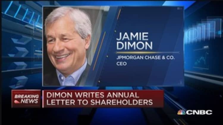 JPM's Dimon: Legal & regulatory costs hurting company 