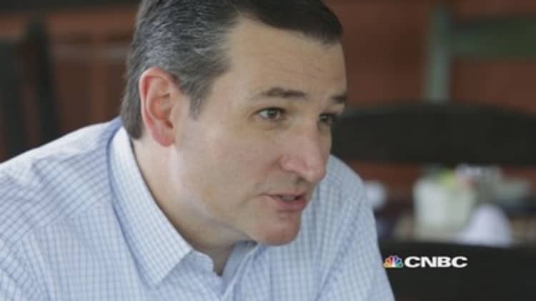 Ted Cruz: 'I've always regretted' not joining the military