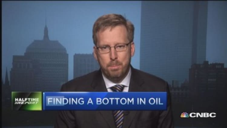 Finding a bottom in oil