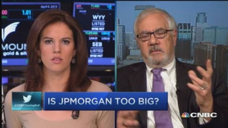 Is JPM too big?