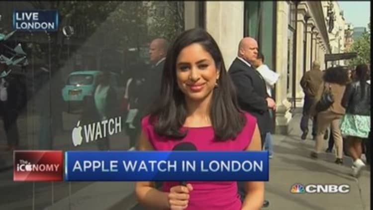Apple Watch in London