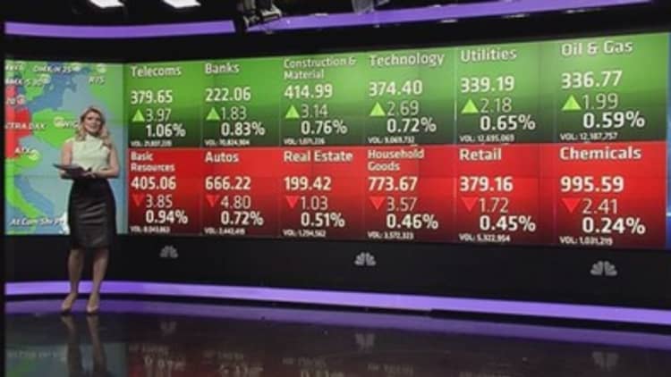 Europe ends mixed after rally; miners fall