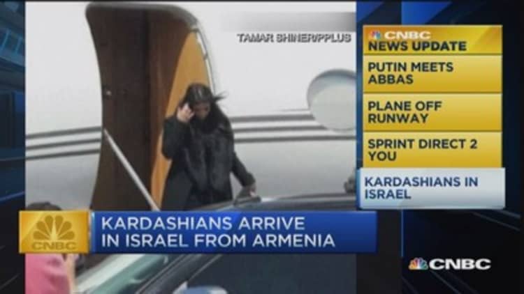 CNBC update: Kardashians in Israel