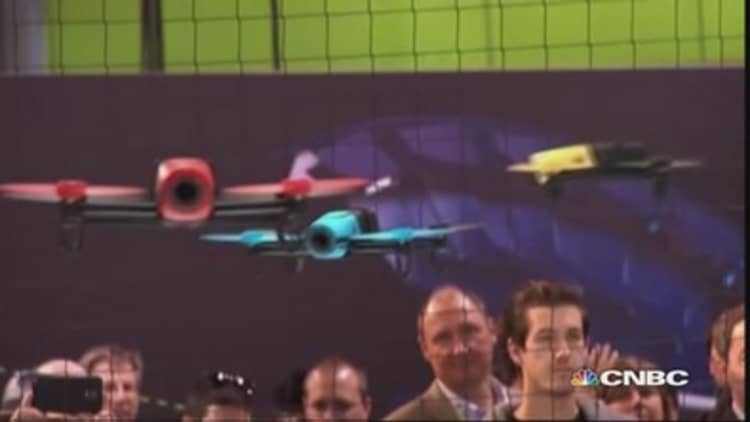Drones take charge at CES '15