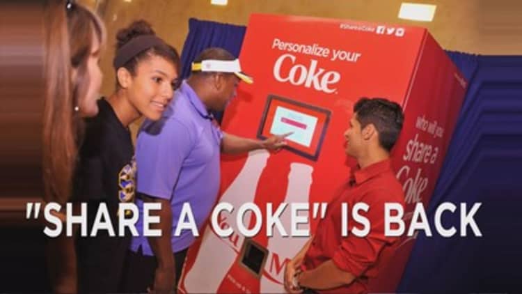 "Share a coke" favorite is coming back