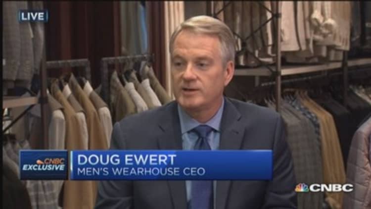 We're expanding our demographic appeal: Men's Wearhouse CEO