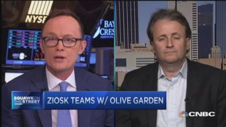 Tablets at your restaurant table: Ziosk CEO