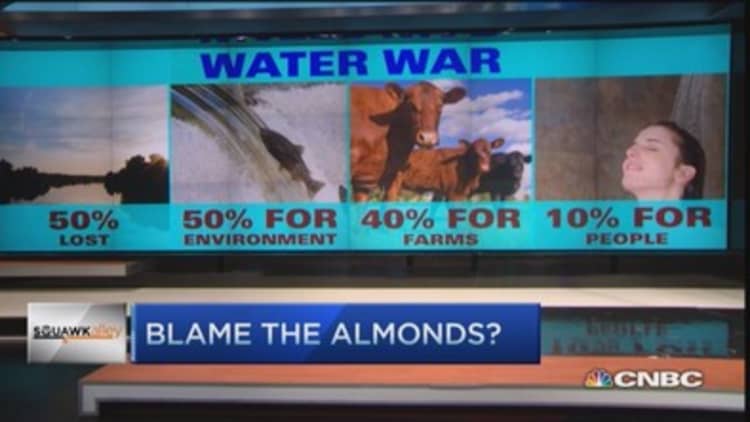Water war: Blame the almonds?
