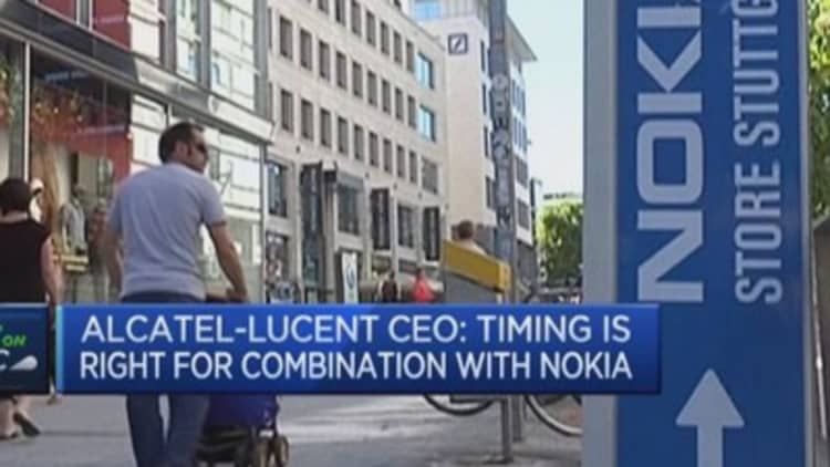 I'll step down as part of merger: Alcatel-Lucent CEO