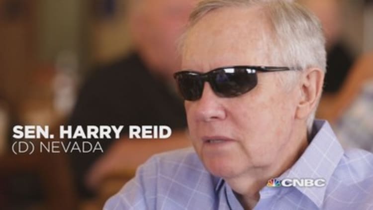 Reid: No technology exists 'to get me my sight back'