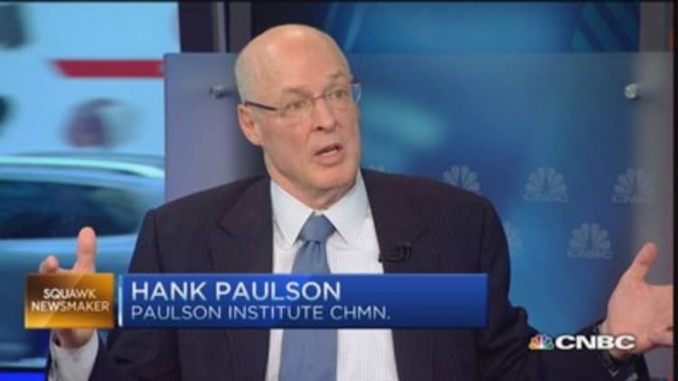 Paulson's great confidence in Fed 