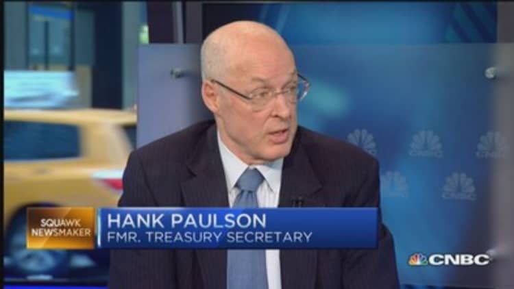 Need to restore competiveness of US economy: Paulson
