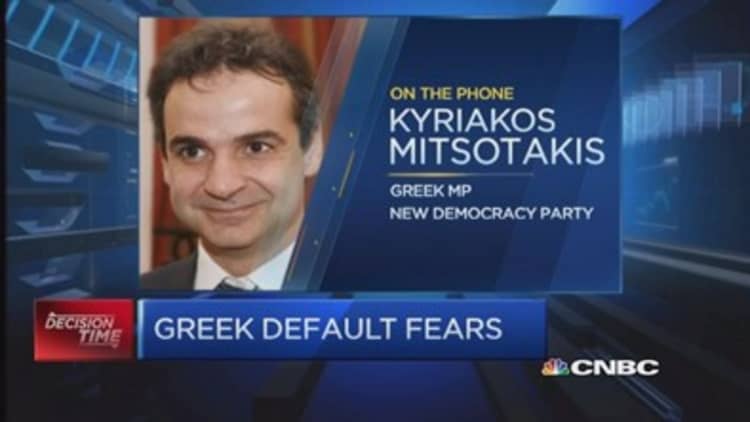 Greek MP discusses default fears