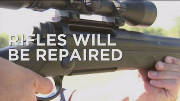 Remington rifles get a repair