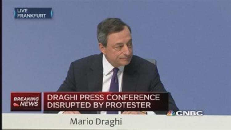 Our monetary policies are effective: Draghi