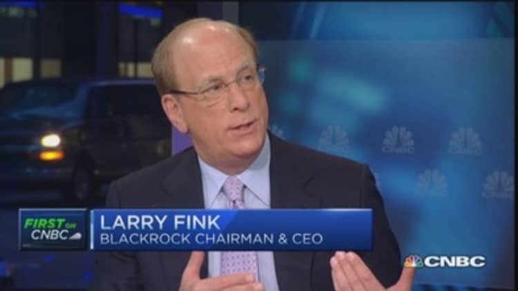 Equities will continue to do fine: Larry Fink