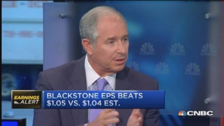 Blackstone beats on top and bottom line: CEO