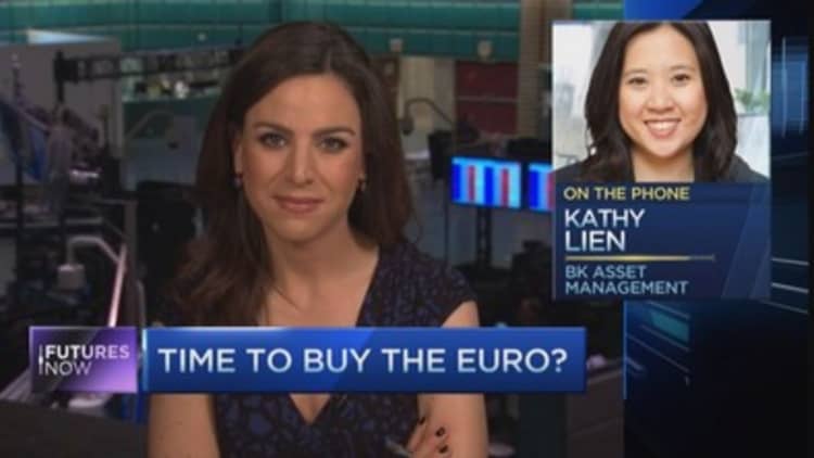 Time to buy the euro: Kathy Lien