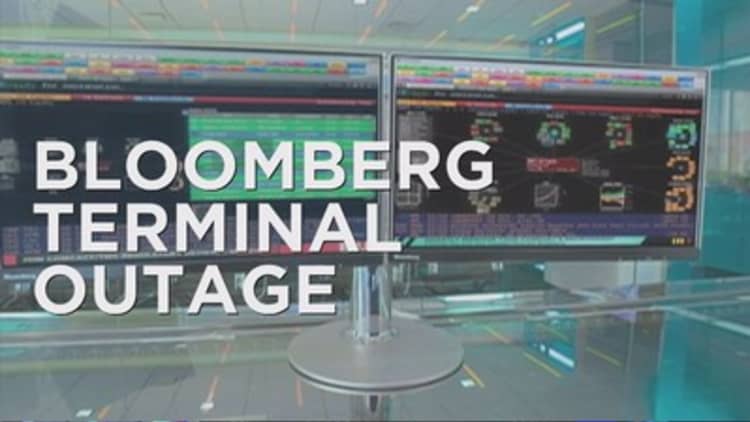 Bloomberg hit with outage