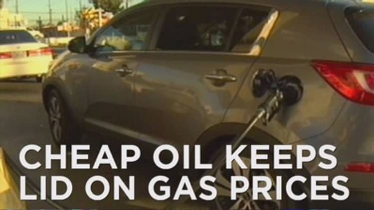 Gas prices spike inflation