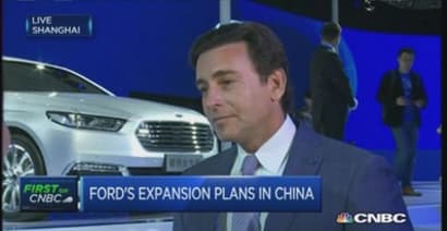 Ford CEO: 'China is still a good growth market'