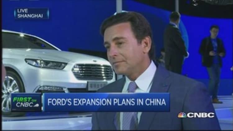 Ford CEO: 'China is still a good growth market'