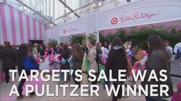 Target's Lilly Pulitzer clothing line sells out