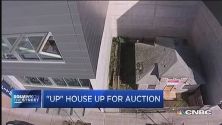 Disney 'UP' house up for auction