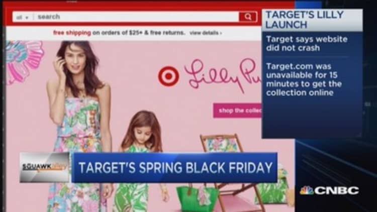 Target's weekend social buzz
