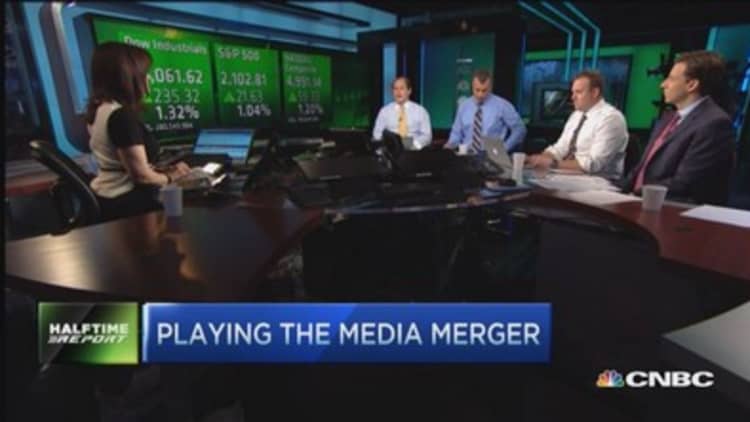 Trading the media merger