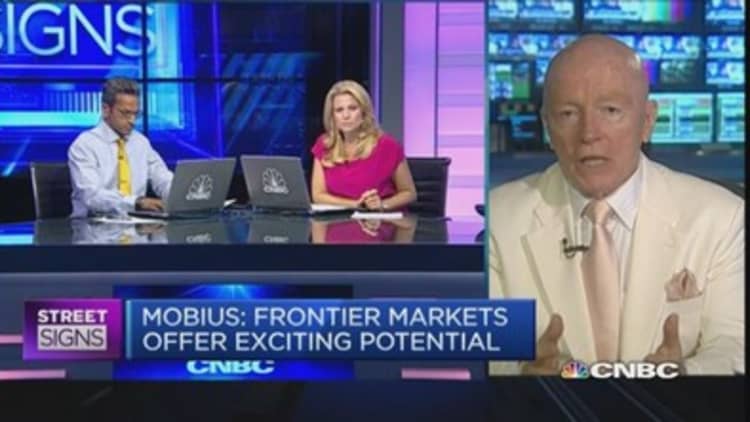 Mobius' favorite market in Asia is...