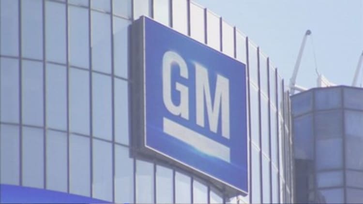Investors driving back into GM stock