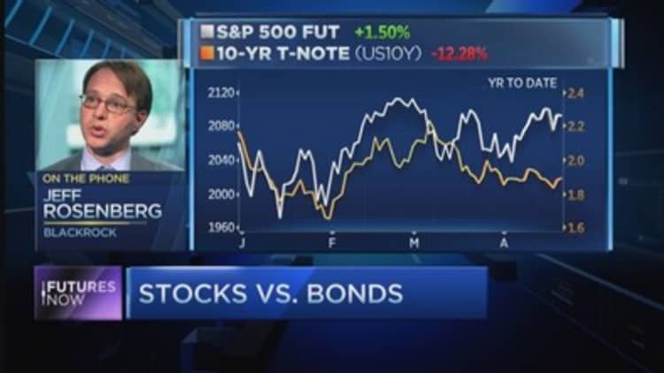 Here's why stocks are better than bonds: BlackRock