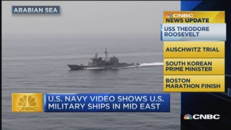 CNBC update: American ships near Yemen